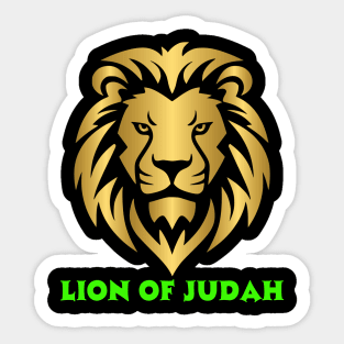 Lion OF Judah Sticker